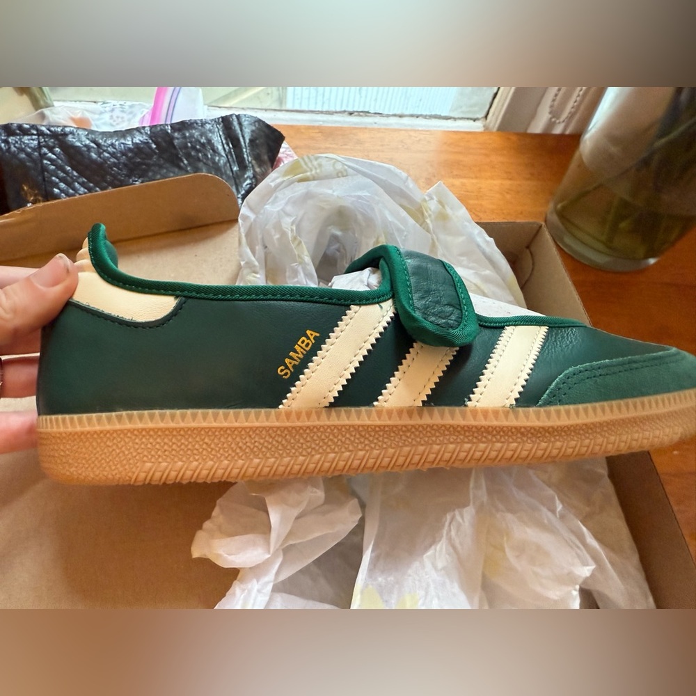 adidas Samba jane green white gum 10.5 nwt